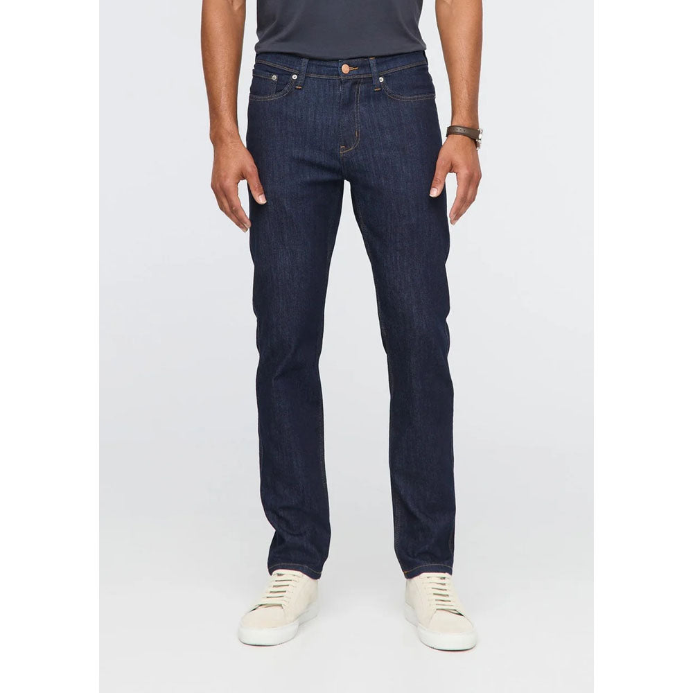 DU/ER Mens Performance Denim Slim - 30 Inseam Heritage Rinse