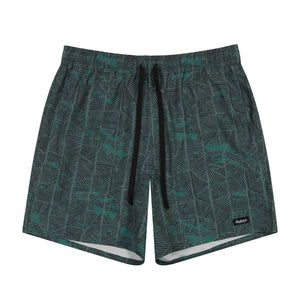 Fayettechill Mens Byrds Short Geo Teal