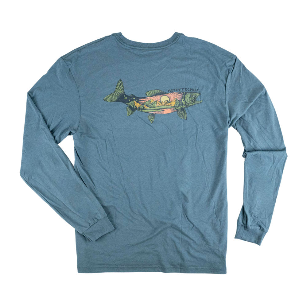 Fayettechill Mountain Trout - LS Granite Peak Blue