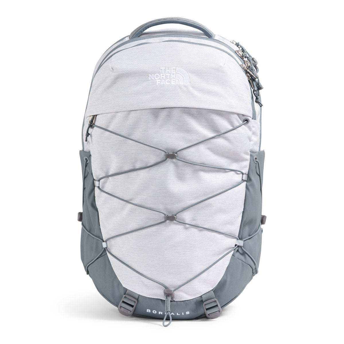The North Face Women's Borealis TNF White Metallic Mélange/Mid Grey-NPF