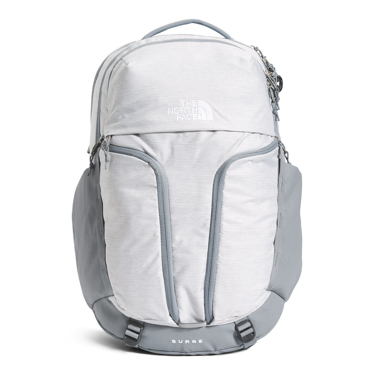 The North Face Women's Surge TNF White Metallic Mélange/Mid Grey-NPF