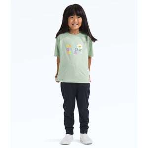 The North Face K SS Graphic Tee Misty Sage/Be A Good Person Graphic