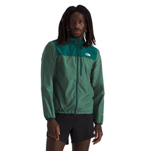 The North Face M Higher Run Wind Jacket Duck Green/Deep Nori