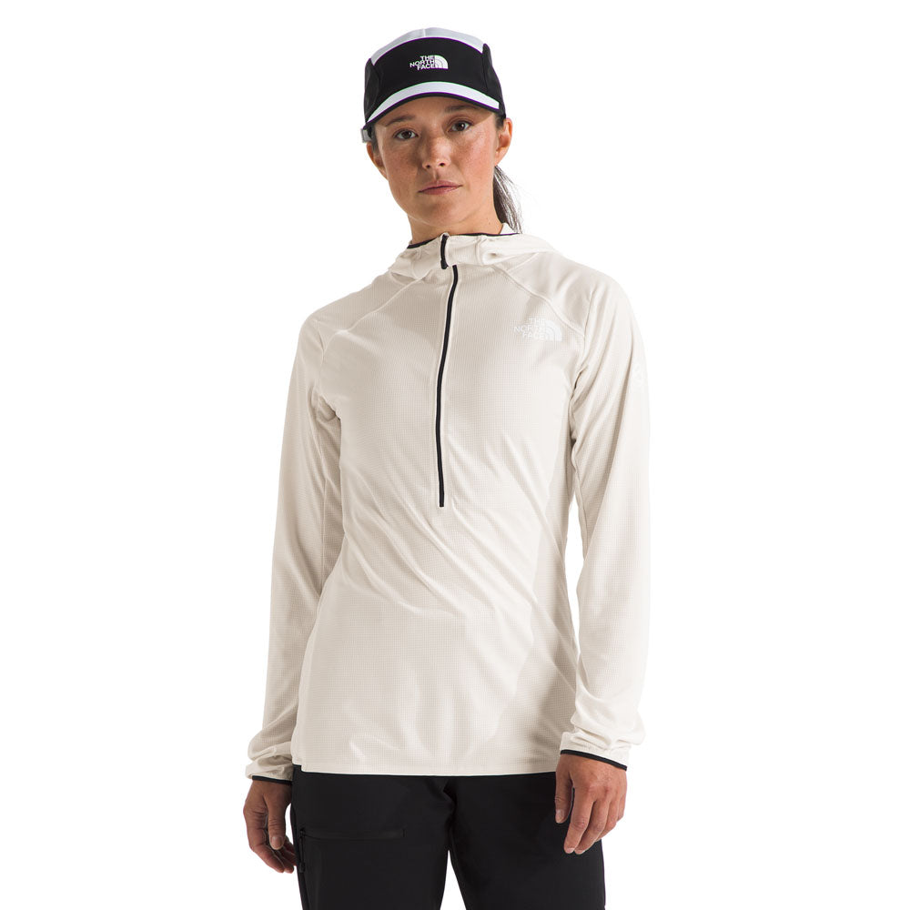 The North Face W Summit Direct Sun Hoodie White Dune