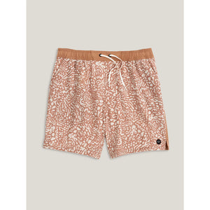 Free Fly Apparel Mens Palmera Trunk Drifter Print - Canyon Clay