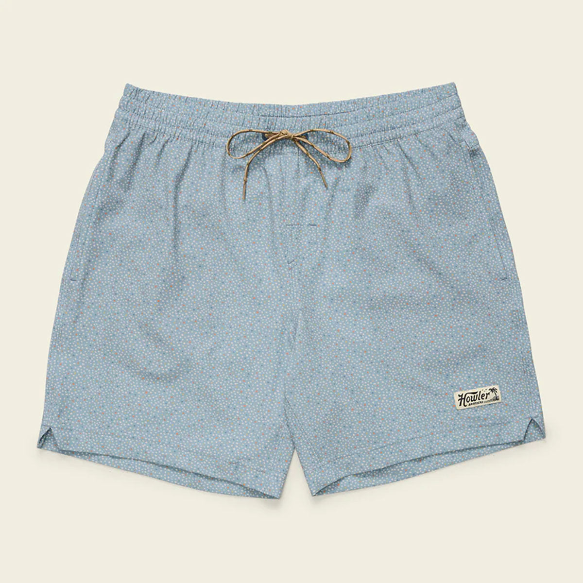 Howler Brothers Mens Deep Set Boardshorts otsa Dots : Pool Blue / L