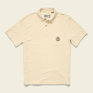 Howler Brothers Mens Plusherman Terry Polo Cream