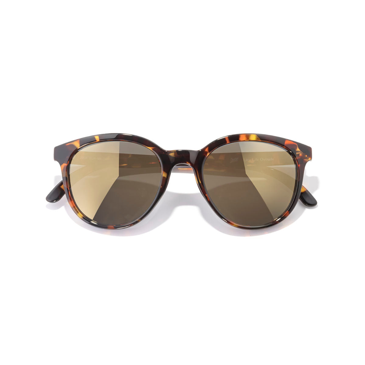 Sunski Makani Tortoise Flash Gold
