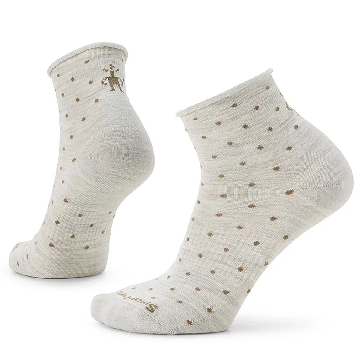 Smartwool Women's Everyday Classic Dot Ankle Socks Ash