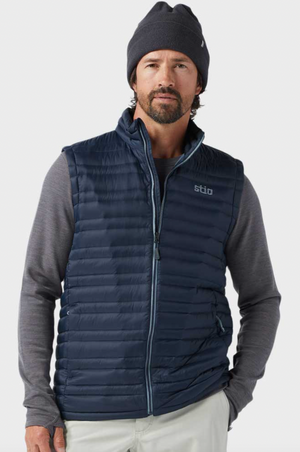 Stio M Pinion Down Vest 410 Mountain Shadow