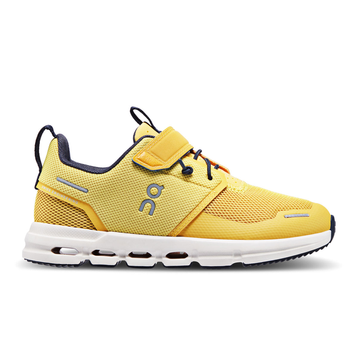 On Running Kids' Cloud Play Mustard | White