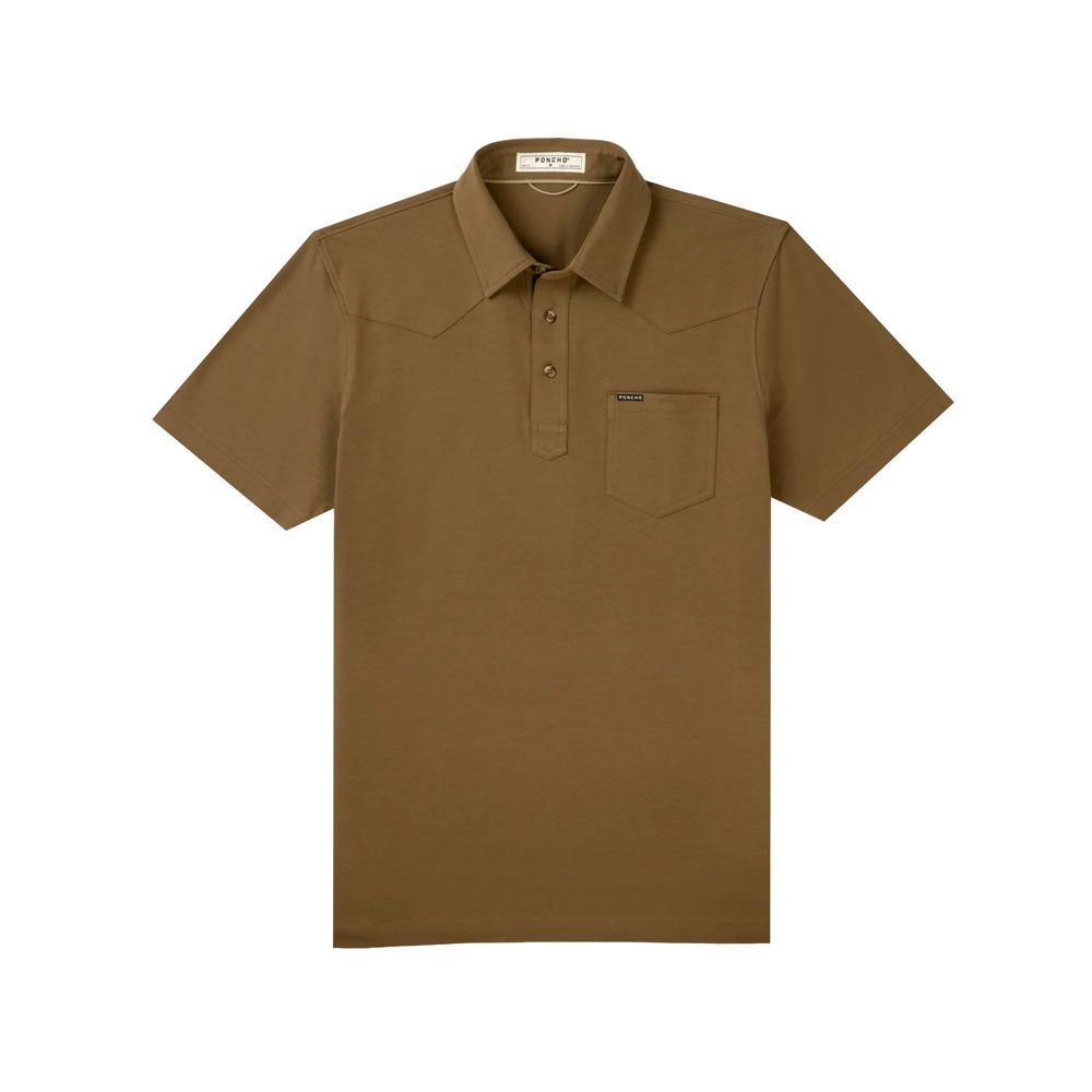 Poncho Mens The Truck Bed Brown