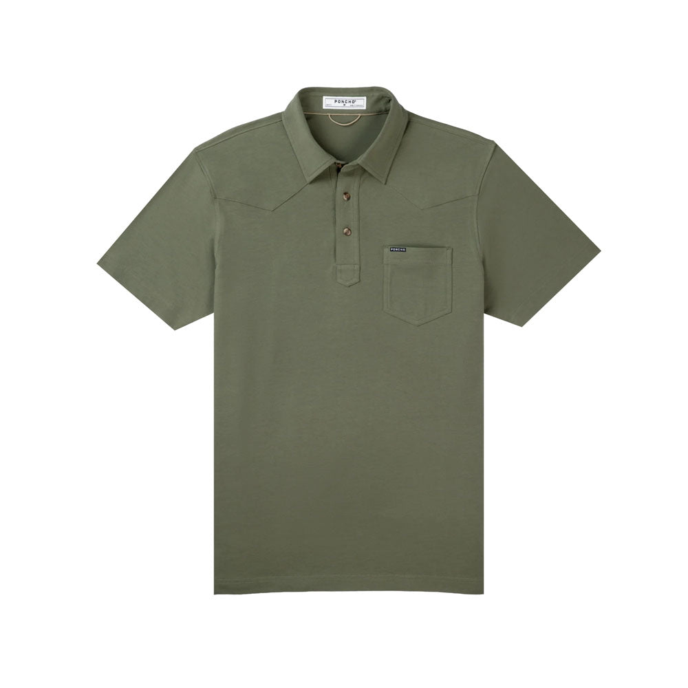Poncho Mens The Jalapeno Cream Cheese Moss Green