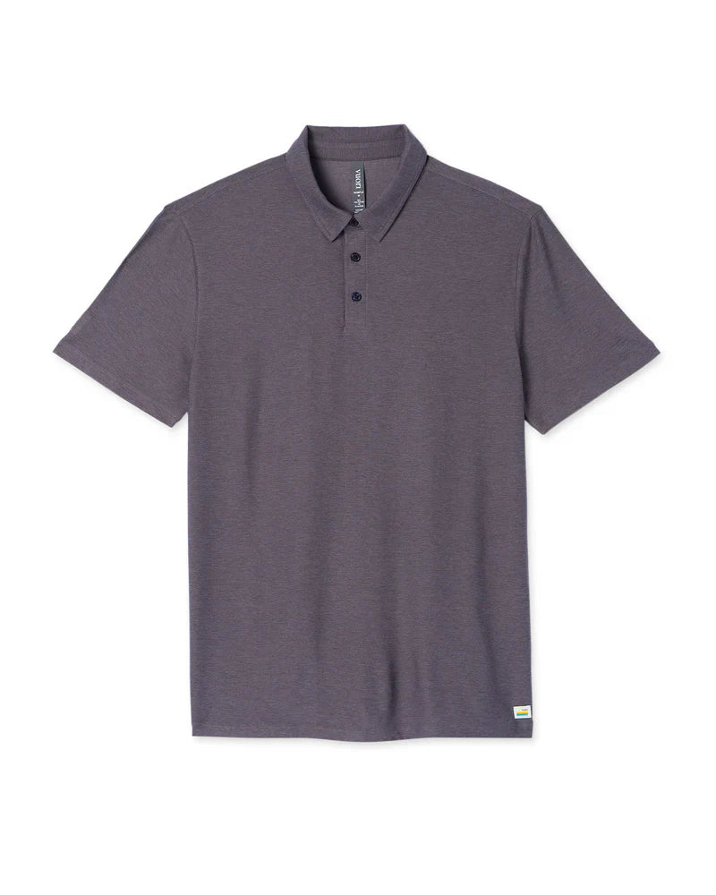 Vuori M Strato Tech Polo HAP Port Heather