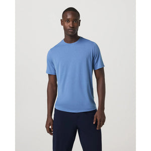 Vuori Mens Current Tech Tee Isle Blue