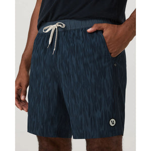 Vuori Mens Kore Short Lined 7 Blue Sea