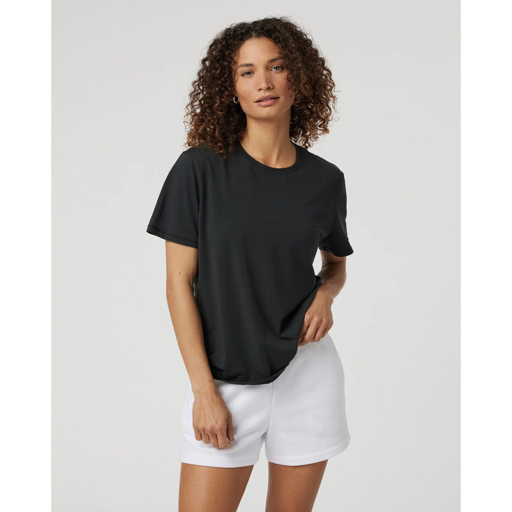 Vuori W Feather Tee Washed Black