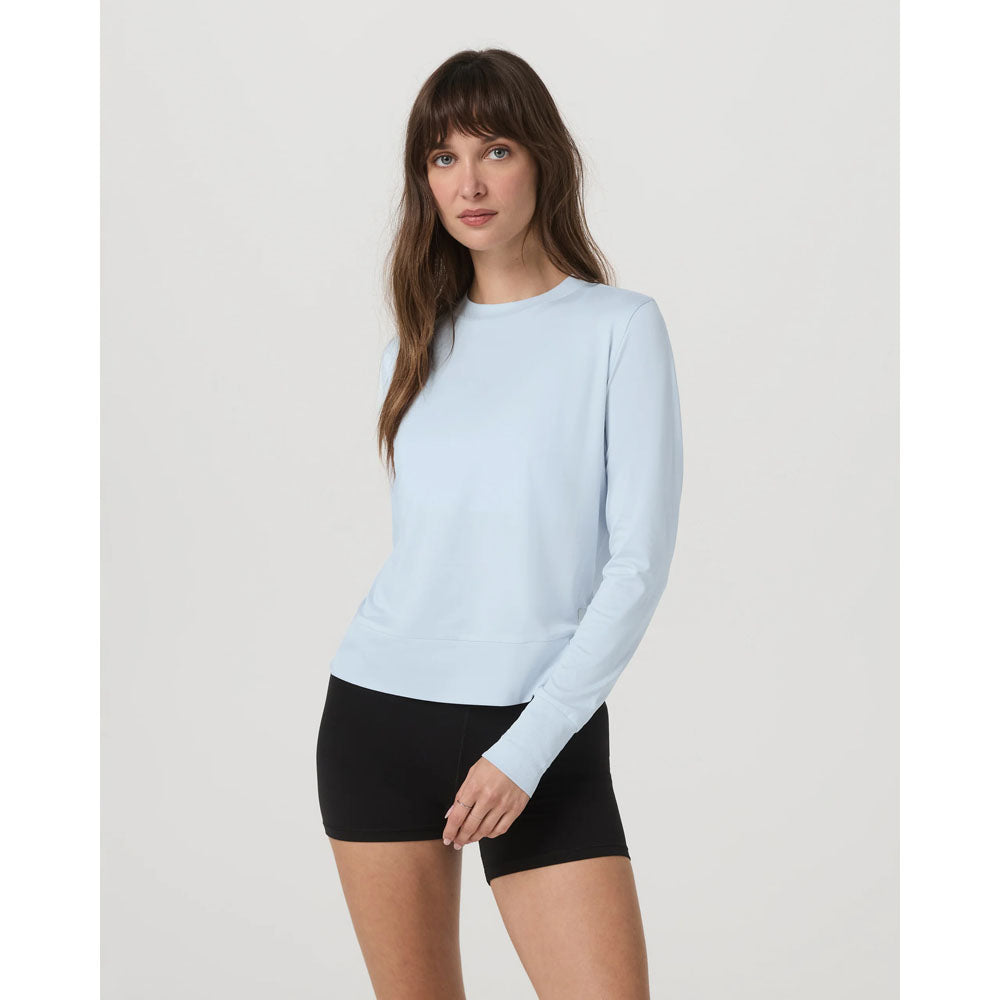 Vuori Womens Daydream Crew oft Sky Heather / S