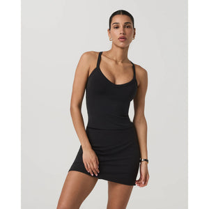 Womens Vuori AllTheForms V-Neck Tank Black