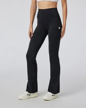 Vuori W Halo Slim Flare HBK Black Heather