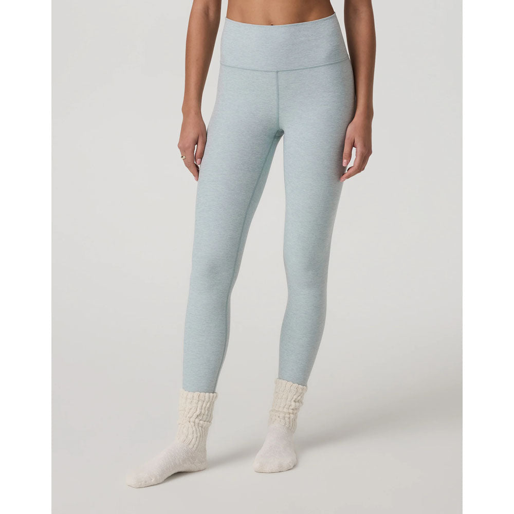 Vuori Womens Clean Elevation Legging Blue Haze Heather