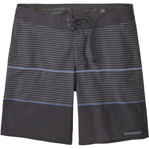 Patagonia Men's Hydropeak Boardshorts - 18" Olivas Stripe: Ink Black
