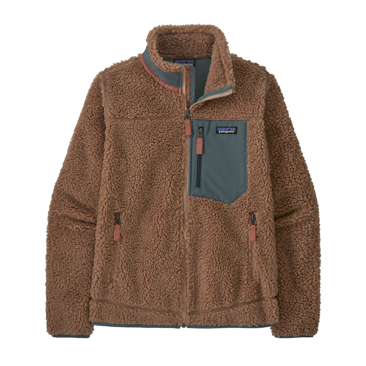 Patagonia Women's Classic Retro-X Jacket Pampas Tan w/Nouveau Green