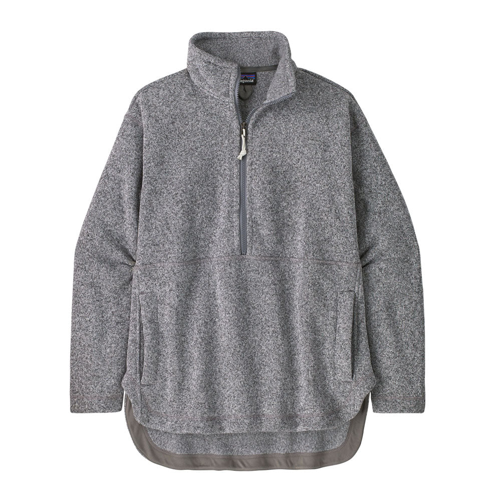 Patagonia Womens Better Sweater Oversized Pullover Birch White