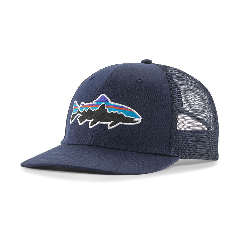 Patagonia Fitz Roy Trout Trucker Hat New Navy
