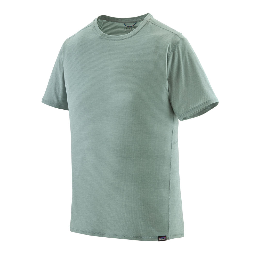 Patagonia Mens Capilene Cool Lightweight Shirt Thermal Blue - Light Thermal Blue X-Dye