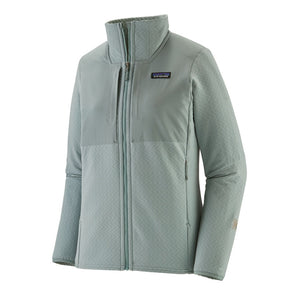 Patagonia Womens R2 CrossStrata Jacket Thermal Blue