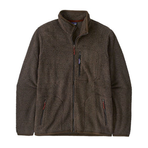 Patagonia Mens Reclaimed Fleece Jacket Otter Brown