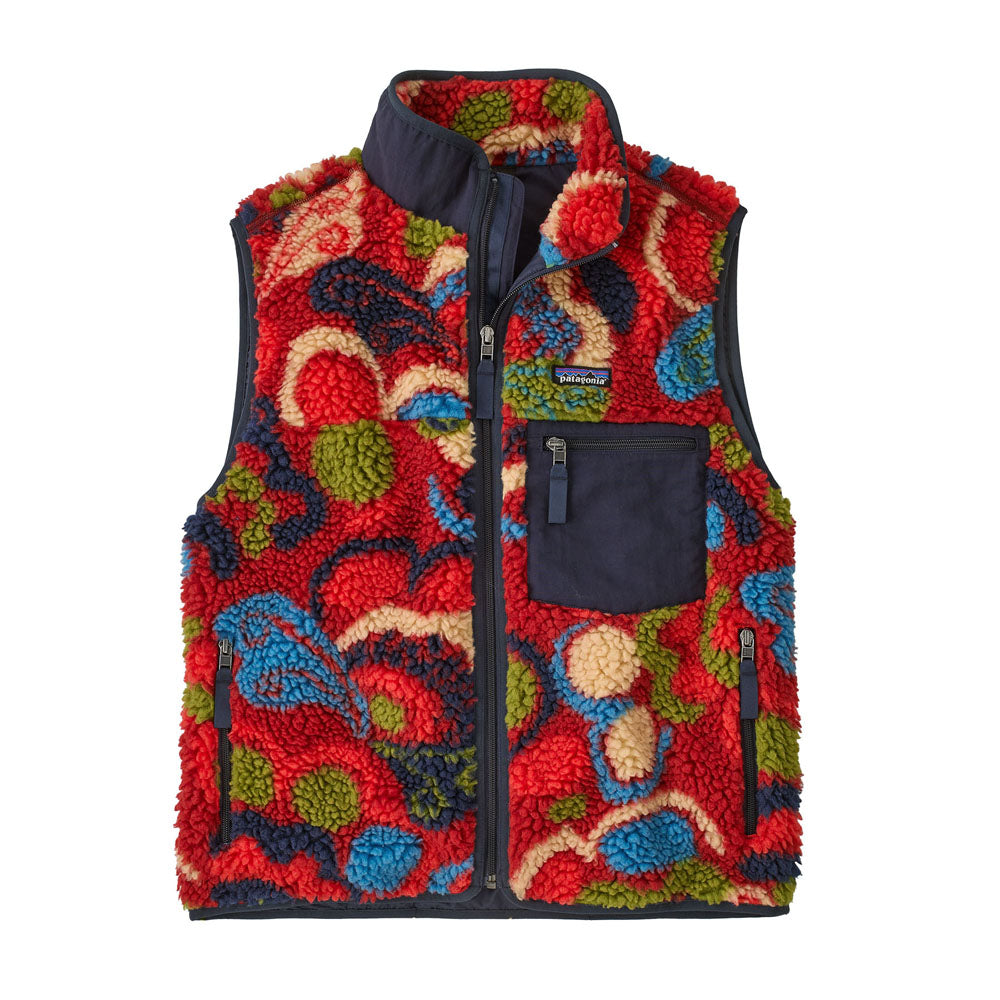 Patagonia Womens Classic Retro-X Vest River River: Amanita Red
