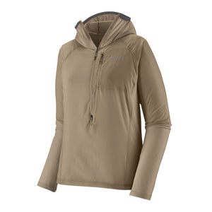 Patagonia Womens Airshed Pro Pullover Seabird Grey