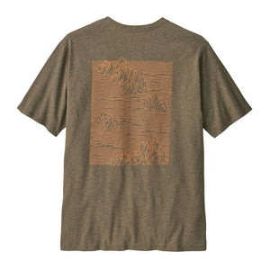 Patagonia Mens Strataspire Responsibili-Tee Wing Grey