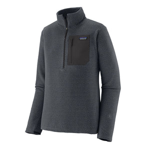 Patagonia Mens R1 Air Zip Neck molder Blue / S
