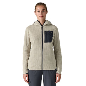 Patagonia Womens R1 Air Full-Zip Hoody Wool White
