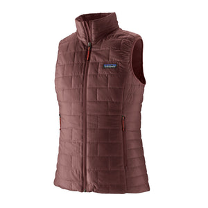Patagonia Womens Nano Puff Vest Dark Ruby