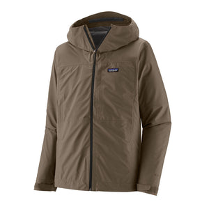 Patagonia Mens Boulder Fork Rain Jacket Marlow Brown