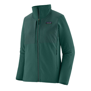 Patagonia Womens R2 CrossStrata Jacket Cascade Green