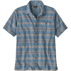 Patagonia Men's A/C Button Up Shirt Discovery: ight Plume Grey / L