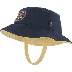 Patagonia Baby Sun Bucket Hat Garden Club: New Navy