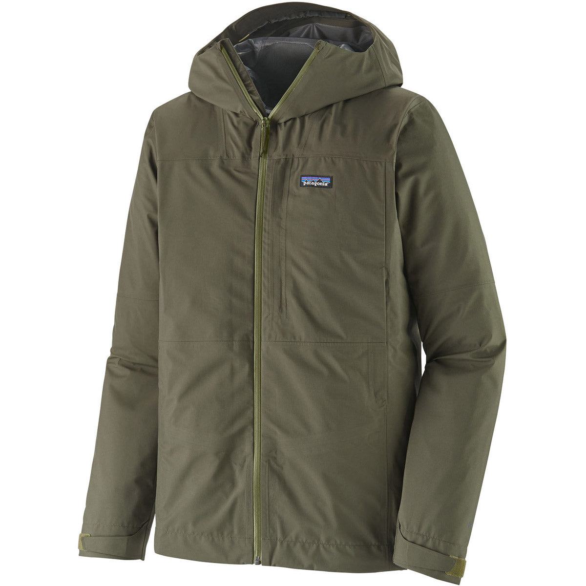 Patagonia Men's Boulder Fork Rain Jacket Basin Green