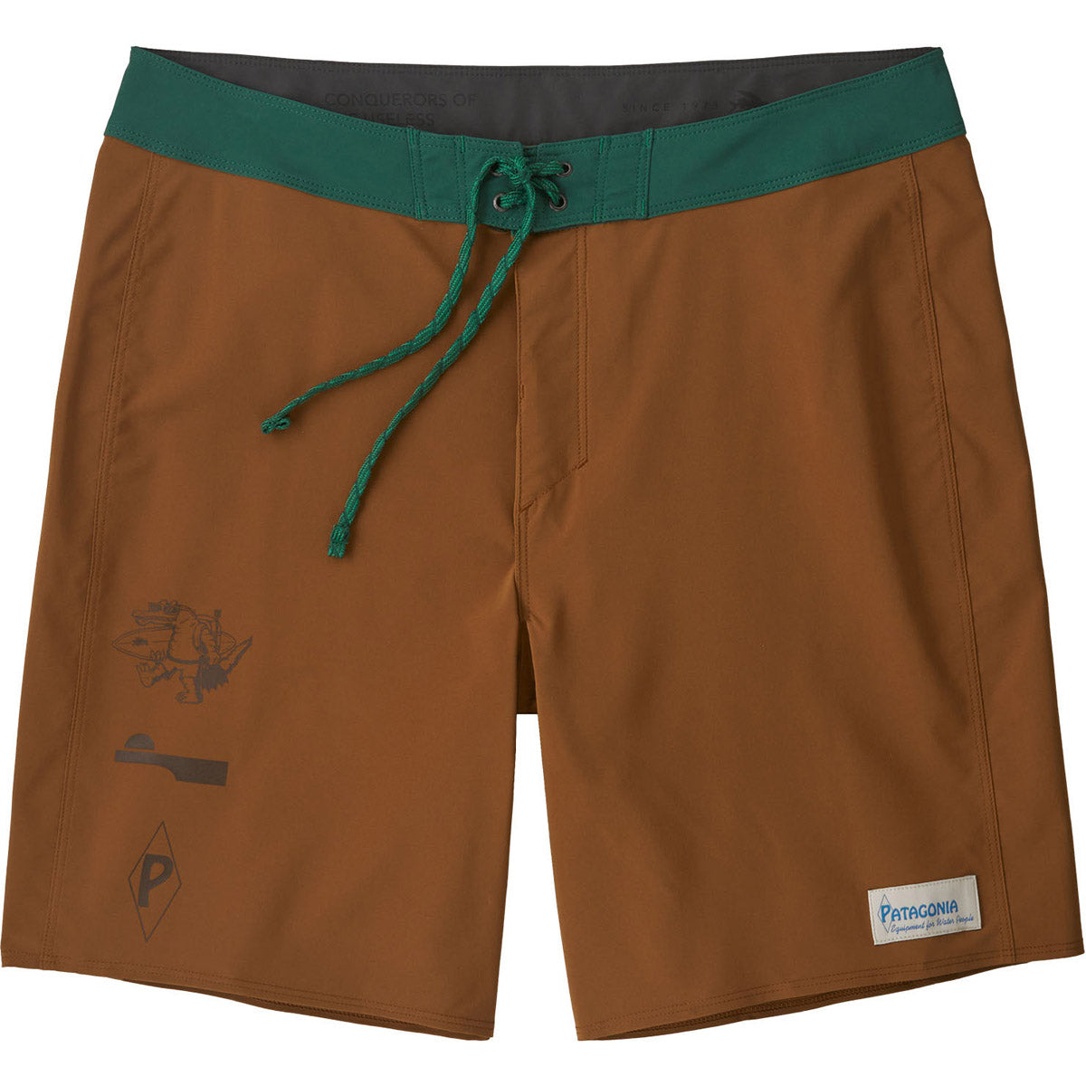 Patagonia Men's Hydropeak Boardshorts - 18" Tree Ring Brown