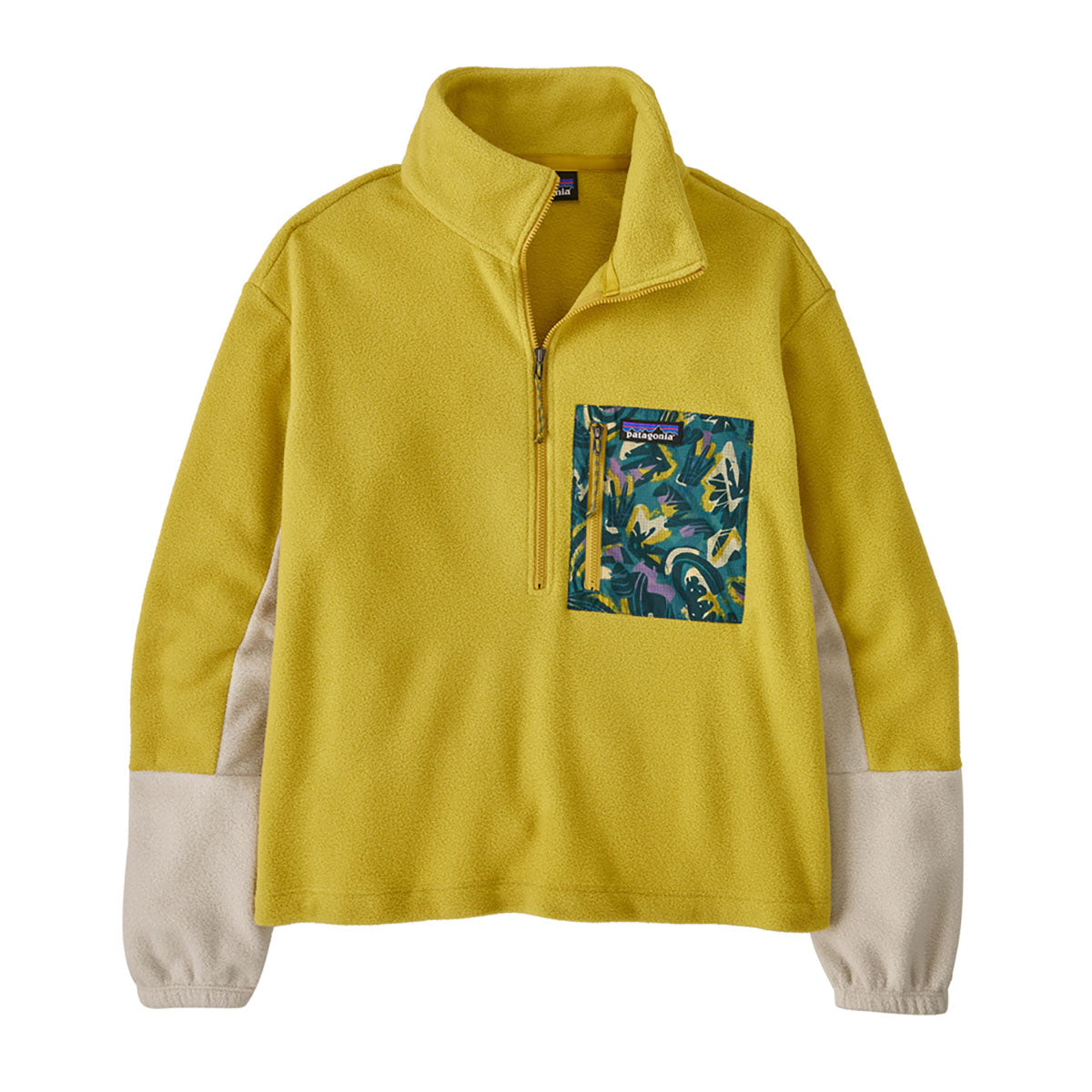 Patagonia Womens Microdini 1/2 Zip Pullover Bundle Green