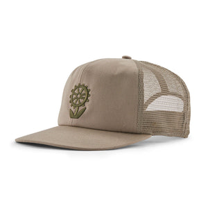 Patagonia Relaxed Trucker Hat Hike-A-Bike: Seabird Grey
