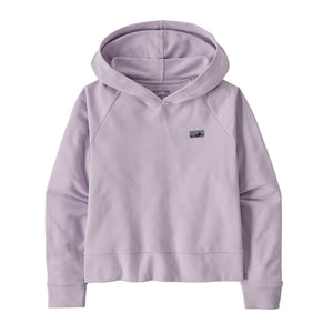 Patagonia Womens Regenerative Organic Certified Cotton Essential Hoody Foxglove Purple