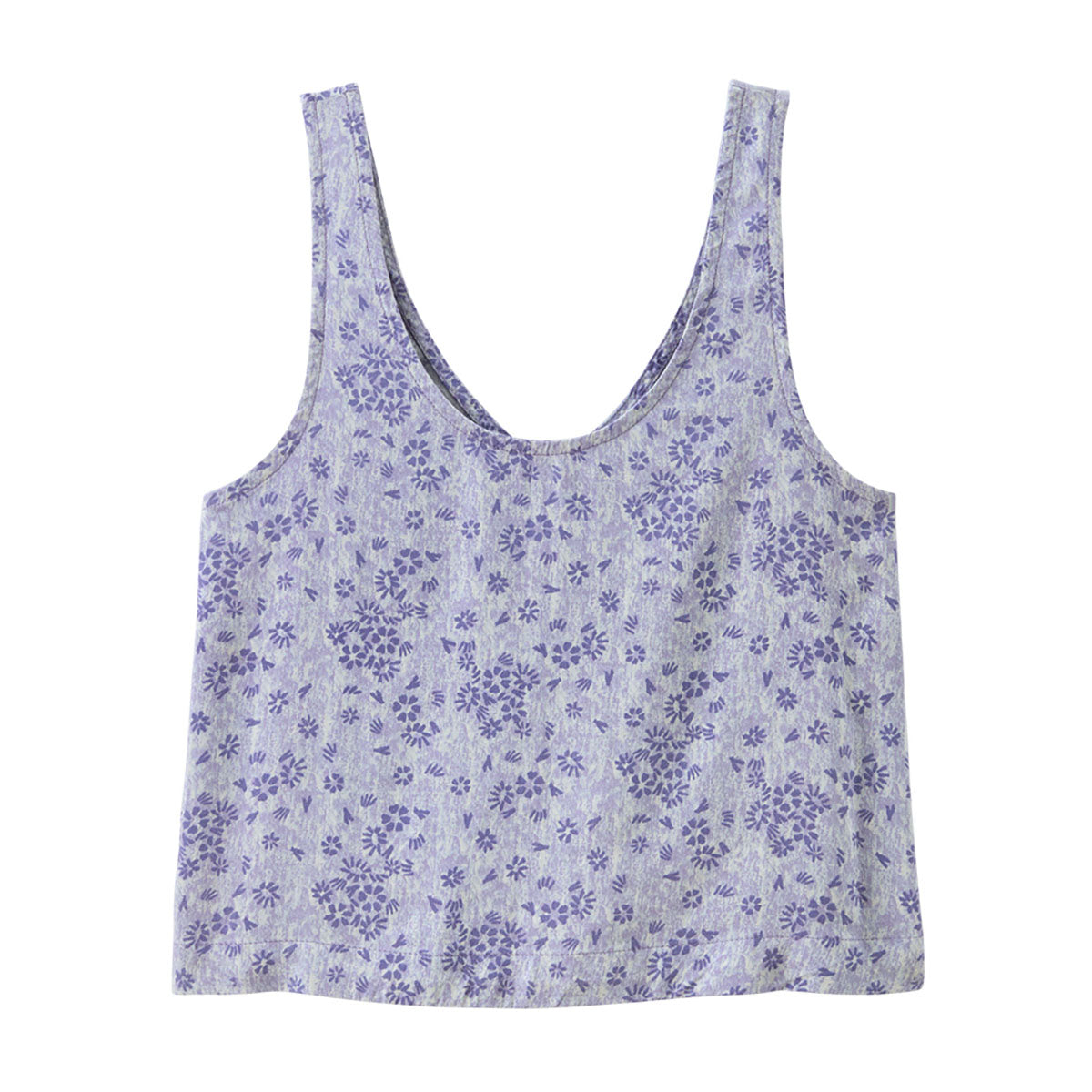 Patagonia Womens Garden Island Top Wildflower Pastel: Solstice Purple