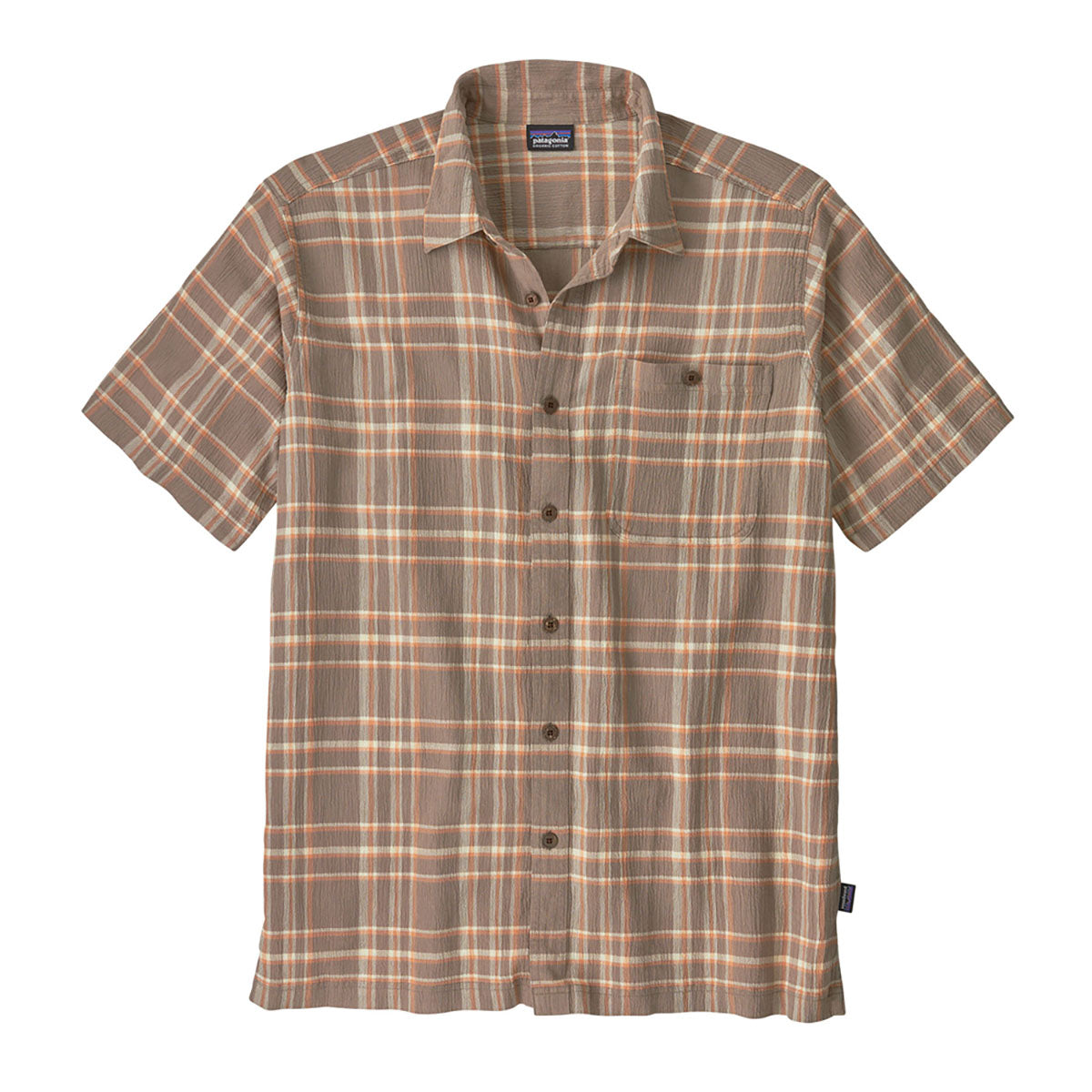 Patagonia Mens A/C Shirt Bloom: Seabird Grey