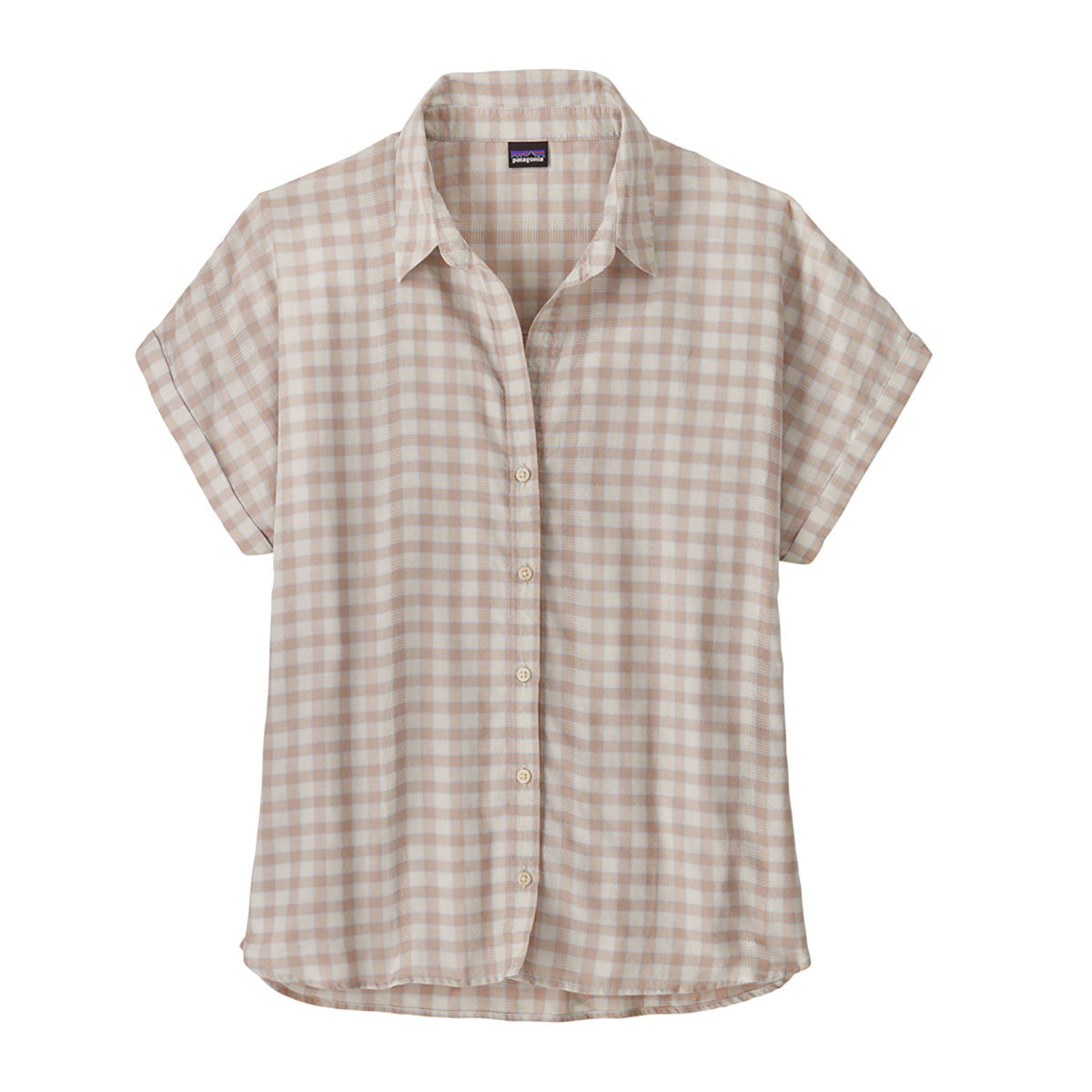 Patagonia Womens Lightweight A/C Shirt Fresh Water: Fleck Blue